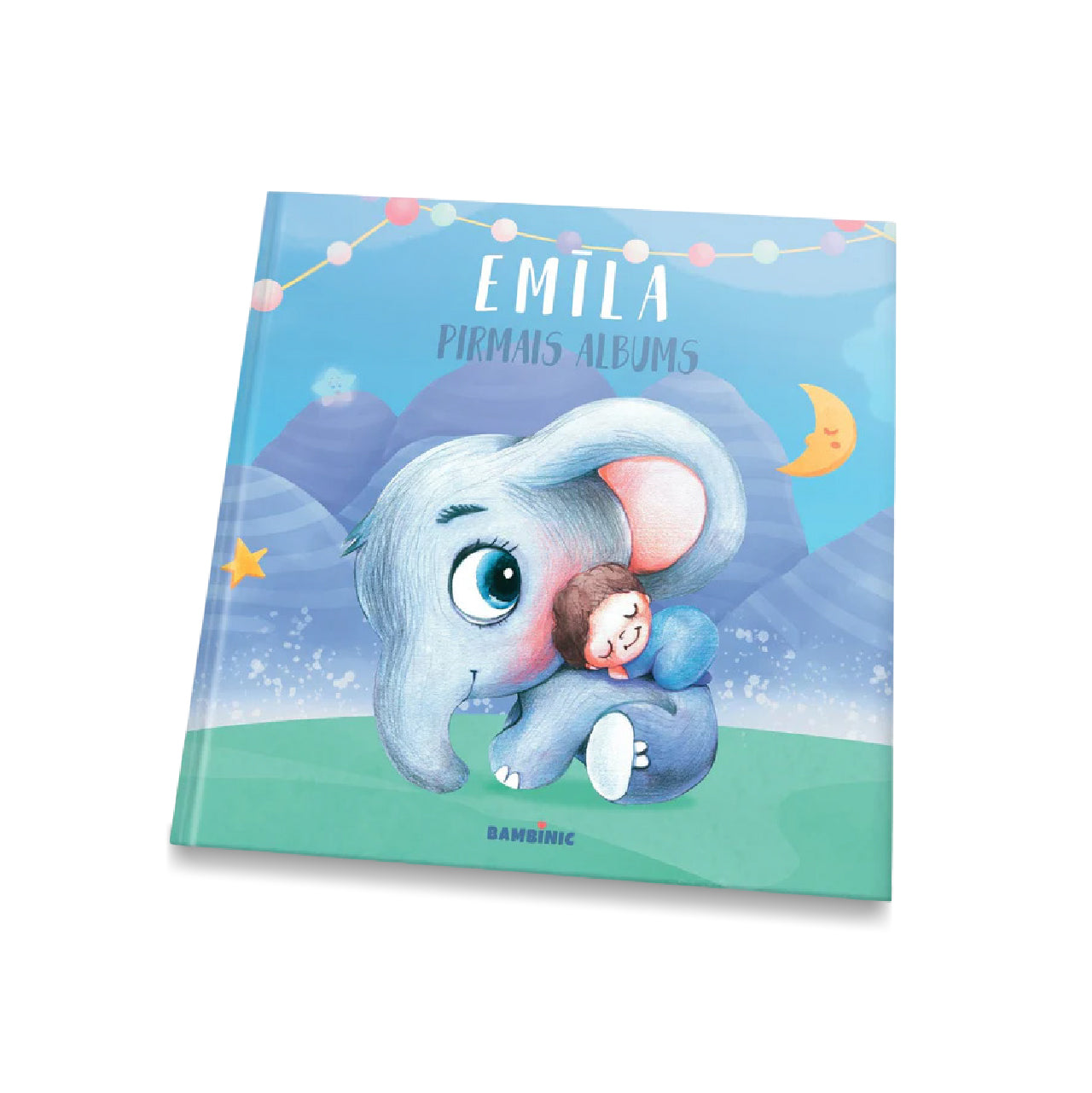 Son's first album with an elephant on a blue cover