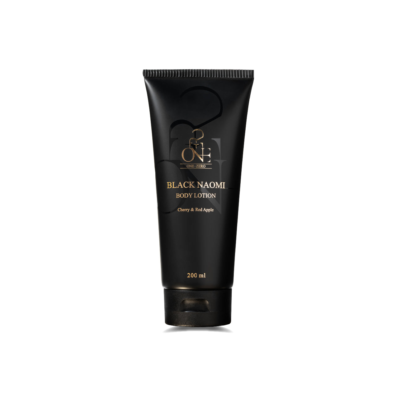 Body lotion "Black Naomi" 200 ml in a black tube