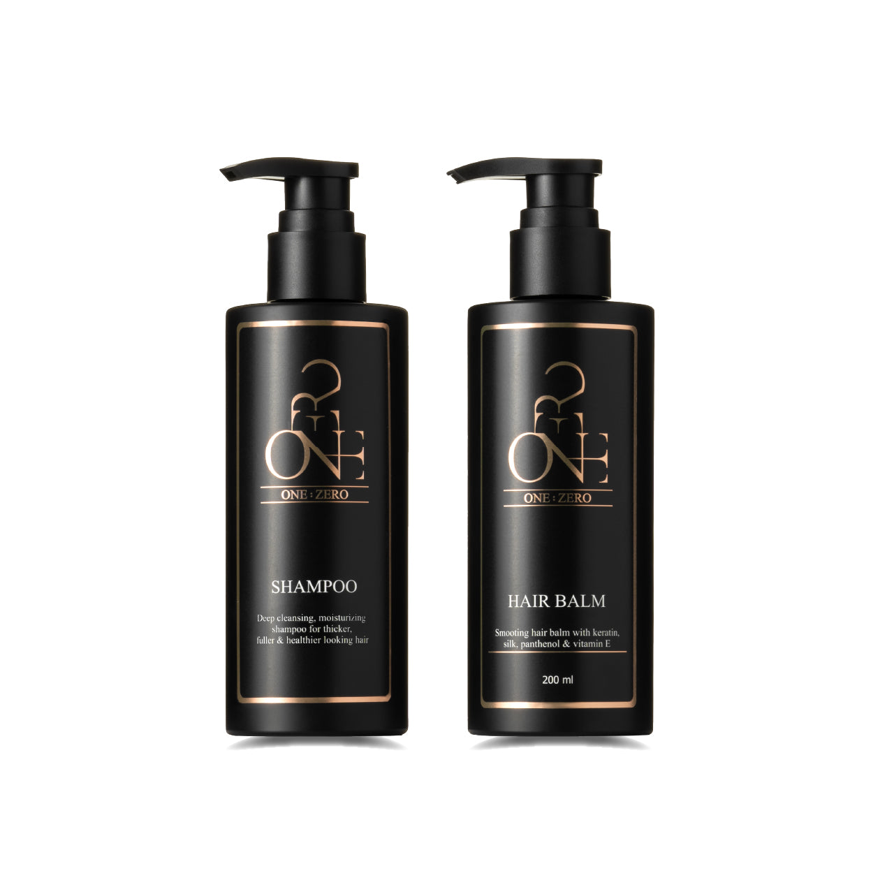 Hair care set: shampoo and hair conditioner